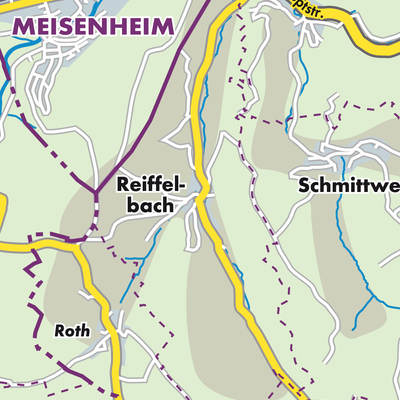 Übersichtsplan Reiffelbach