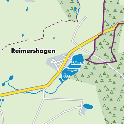 Übersichtsplan Reimershagen