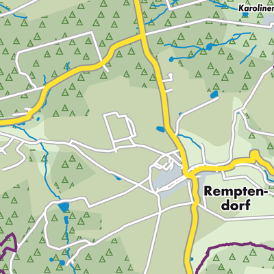 Übersichtsplan Remptendorf