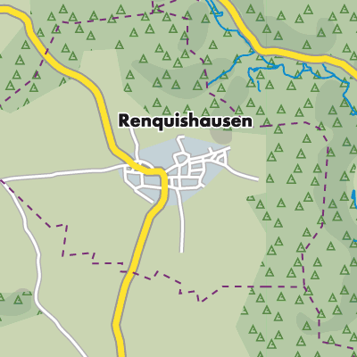 Übersichtsplan Renquishausen