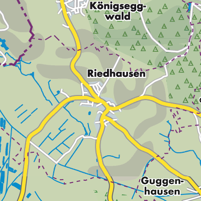 Übersichtsplan Riedhausen