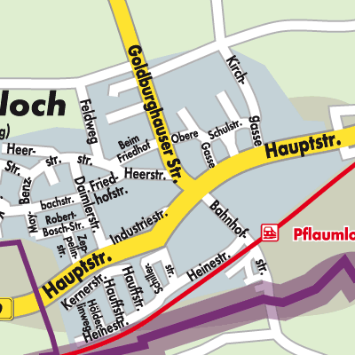 Stadtplan Riesbürg