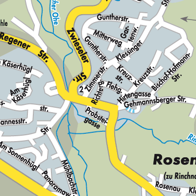 Stadtplan Rinchnach