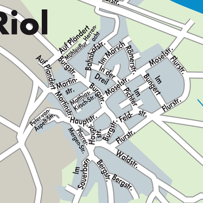 Stadtplan Riol