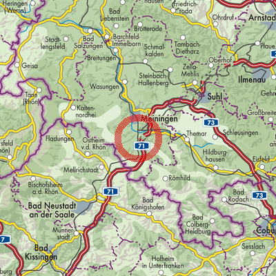 Landkarte Ritschenhausen
