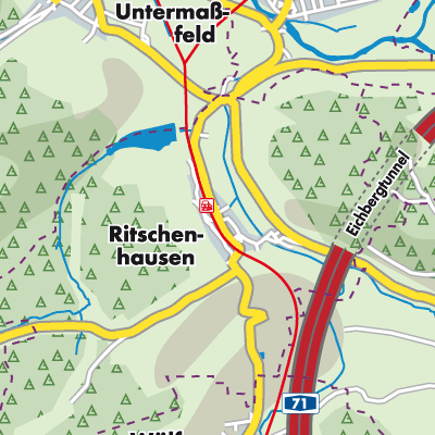 Übersichtsplan Ritschenhausen