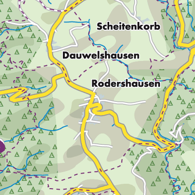 Übersichtsplan Rodershausen