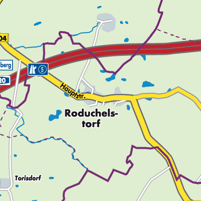 Übersichtsplan Roduchelstorf
