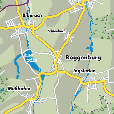Übersichtsplan Roggenburg