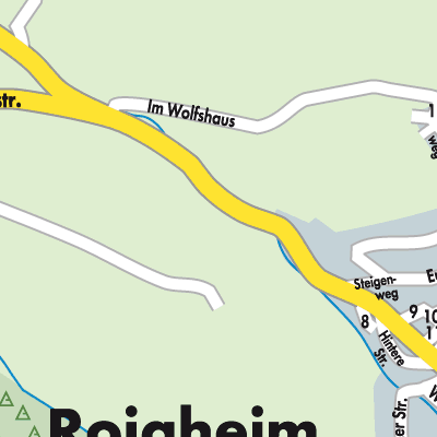 Stadtplan Roigheim