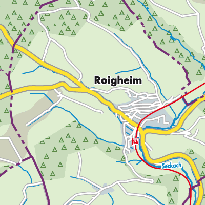 Übersichtsplan Roigheim