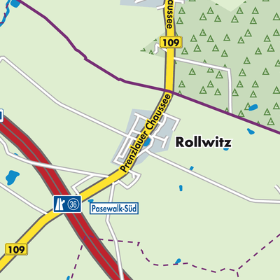 Übersichtsplan Rollwitz