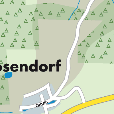 Stadtplan Rosendorf