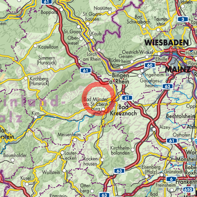 Landkarte Roxheim