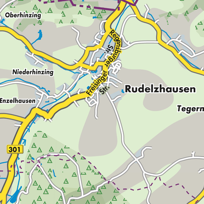 Übersichtsplan Rudelzhausen