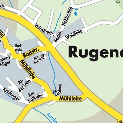 Stadtplan Rugendorf