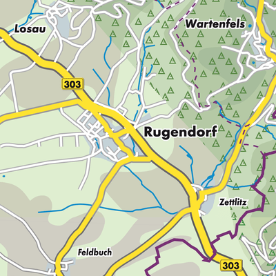 Übersichtsplan Rugendorf