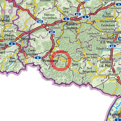 Landkarte Ruppertsweiler