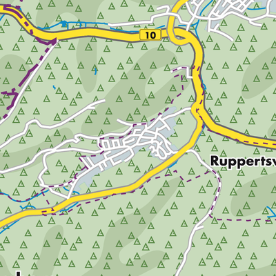 Übersichtsplan Ruppertsweiler
