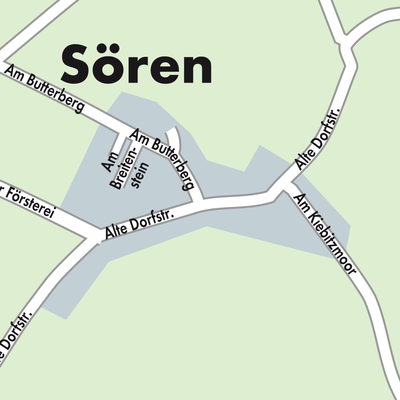 Stadtplan Sören
