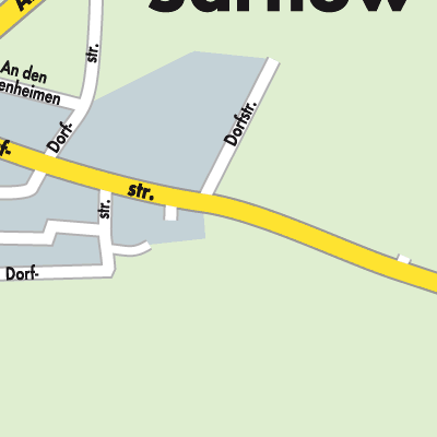 Stadtplan Sarnow