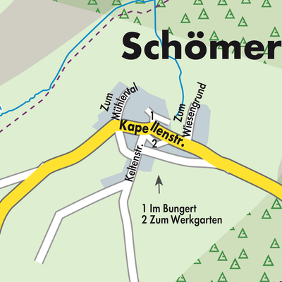 Stadtplan Schömerich