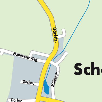 Stadtplan Schönbeck