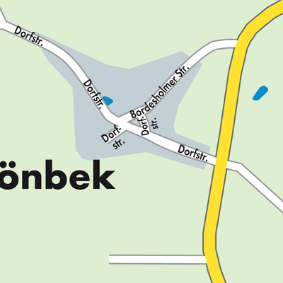 Stadtplan Schönbek
