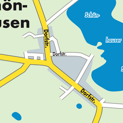 Stadtplan Schönhausen