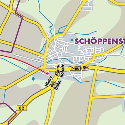 Übersichtsplan Schöppenstedt