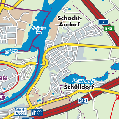 Übersichtsplan Schacht-Audorf