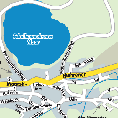 Stadtplan Schalkenmehren