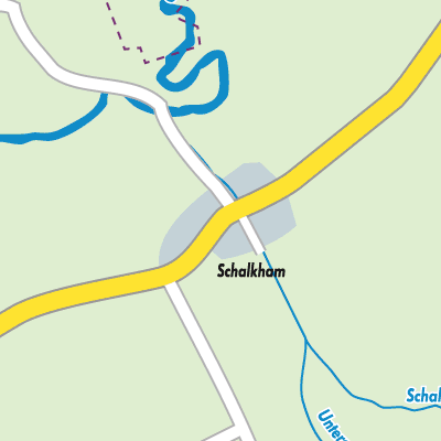 Stadtplan Schalkham
