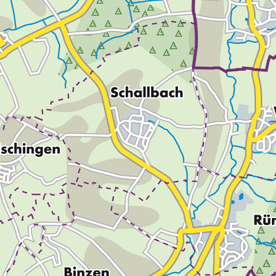 Übersichtsplan Schallbach