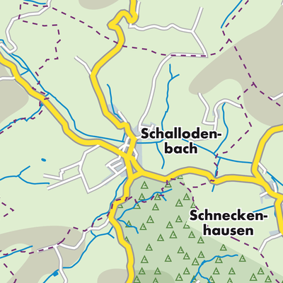 Übersichtsplan Schallodenbach
