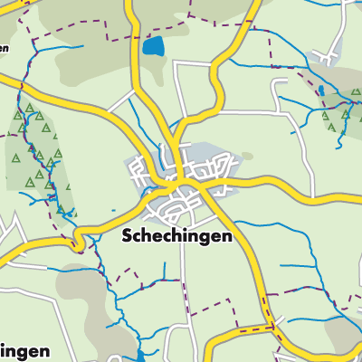 Übersichtsplan Schechingen