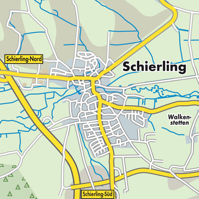 Übersichtsplan Schierling