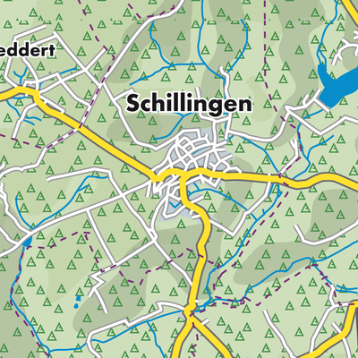 Übersichtsplan Schillingen