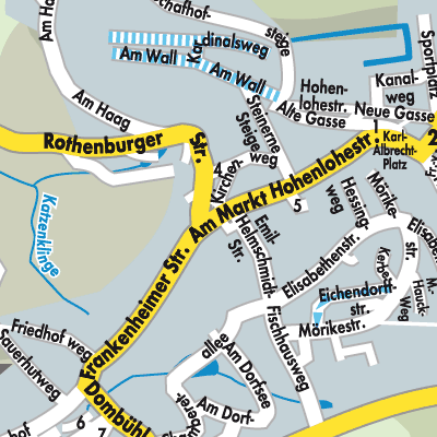 Stadtplan Schillingsfürst