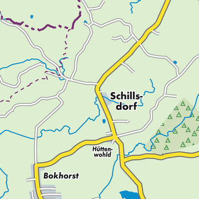 Übersichtsplan Schillsdorf