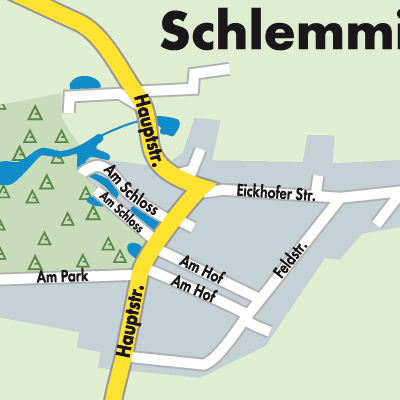 Stadtplan Schlemmin