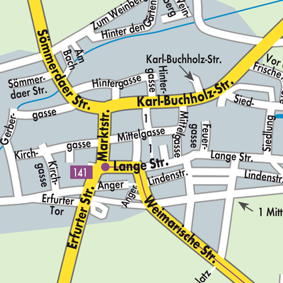 Stadtplan Schloßvippach