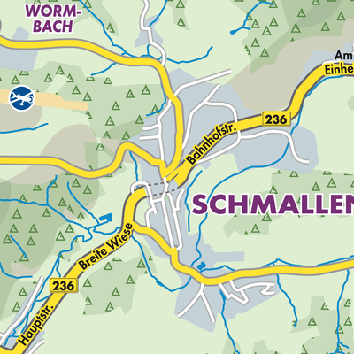 Übersichtsplan Schmallenberg