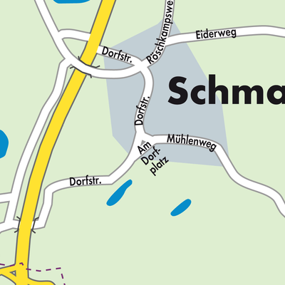 Stadtplan Schmalstede