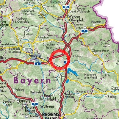 Landkarte Schmidgaden