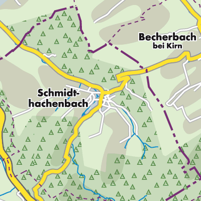 Übersichtsplan Schmidthachenbach