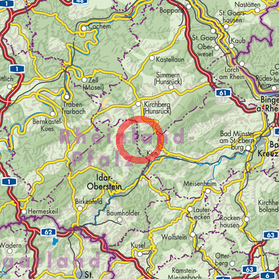 Landkarte Schneppenbach