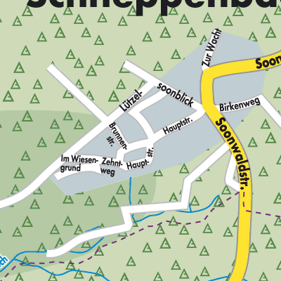 Stadtplan Schneppenbach