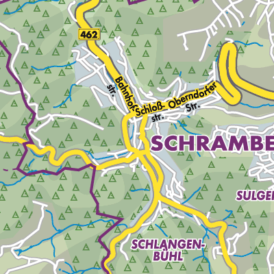 Übersichtsplan Schramberg
