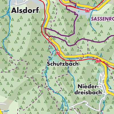 Übersichtsplan Schutzbach